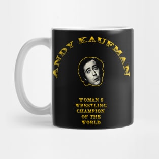 andy kaufman moon face Mug